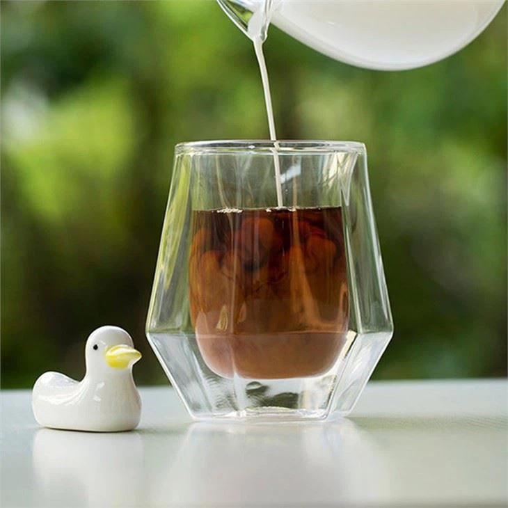 thermal glass cup