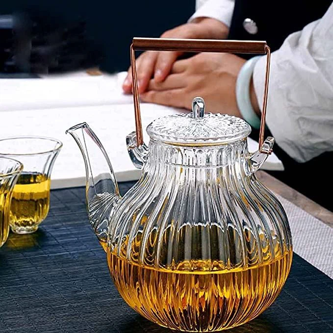 borosilicate tea pot