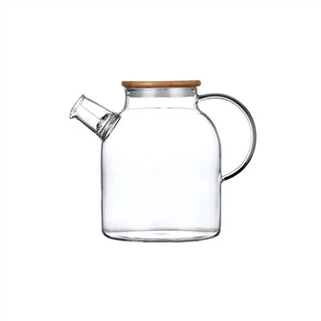 Glass Kettle With Strainer